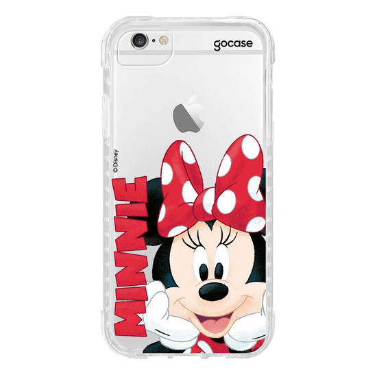 Capinha para celular  Minnie Mouse - Big Face Name