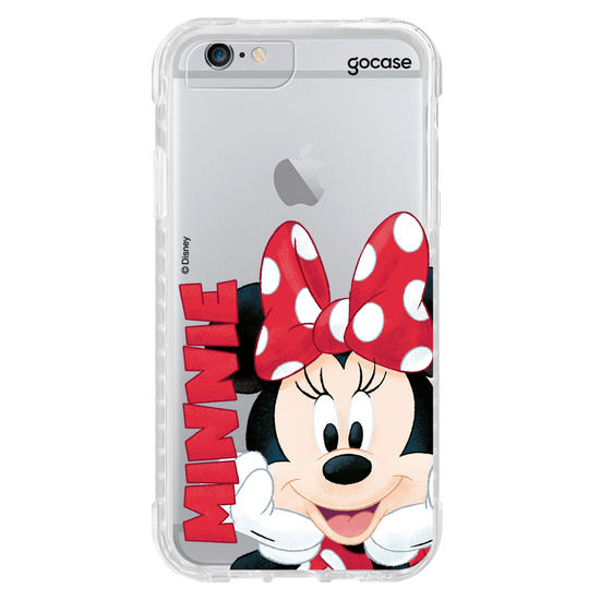 Capinha para celular  Minnie Mouse - Big Face Name