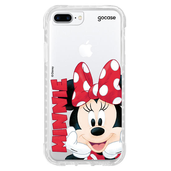 Capinha para celular  Minnie Mouse - Big Face Name