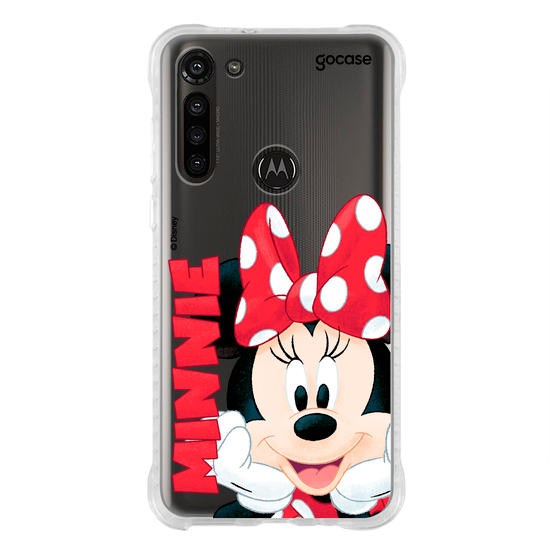 Capinha para celular  Minnie Mouse - Big Face Name