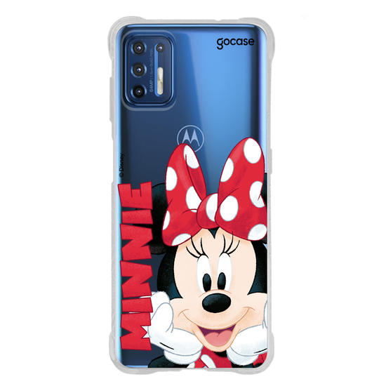 Capinha para celular  Minnie Mouse - Big Face Name