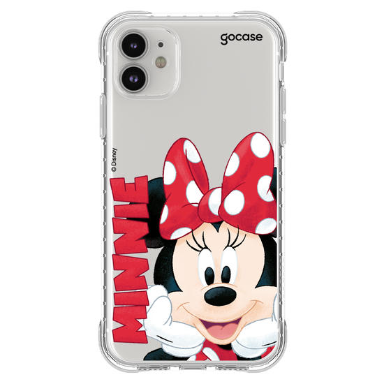 Capinha para celular  Minnie Mouse - Big Face Name