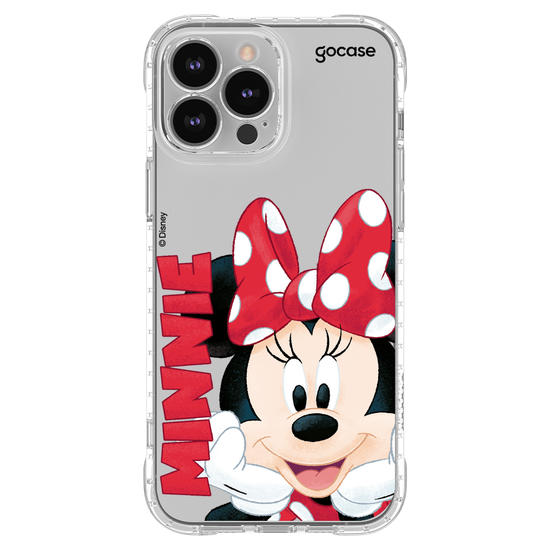 Capinha para celular  Minnie Mouse - Big Face Name