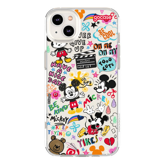 Capinha para celular  Mickey - Super Rabiscos