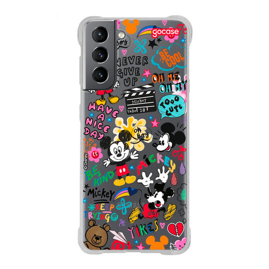 Capinha para celular  Mickey - Super Rabiscos