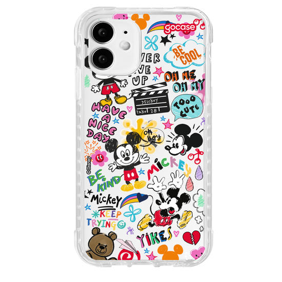 Capinha para celular  Mickey - Super Rabiscos