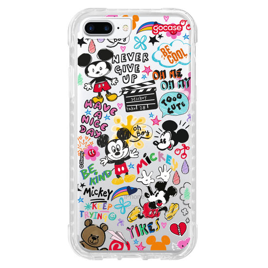 Capinha para celular  Mickey - Super Rabiscos