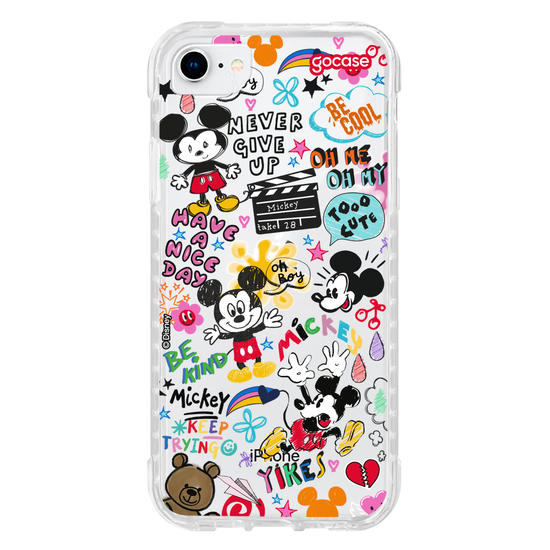 Capinha para celular  Mickey - Super Rabiscos
