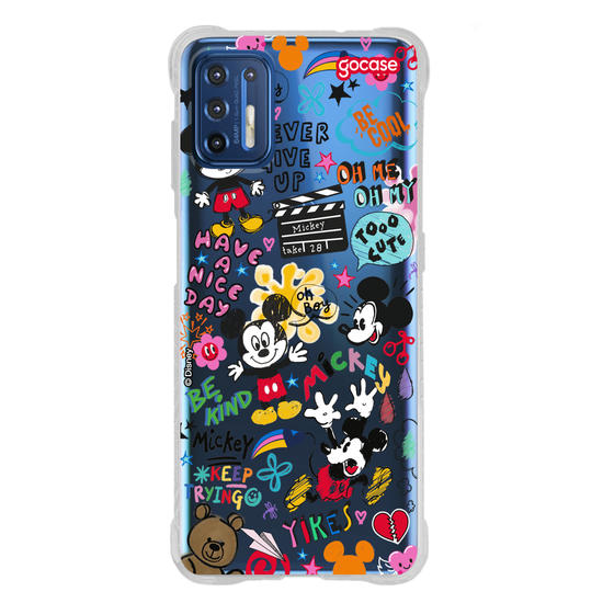 Capinha para celular  Mickey - Super Rabiscos