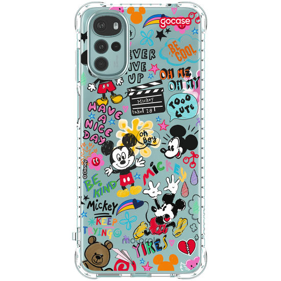 Capinha para celular  Mickey - Super Rabiscos