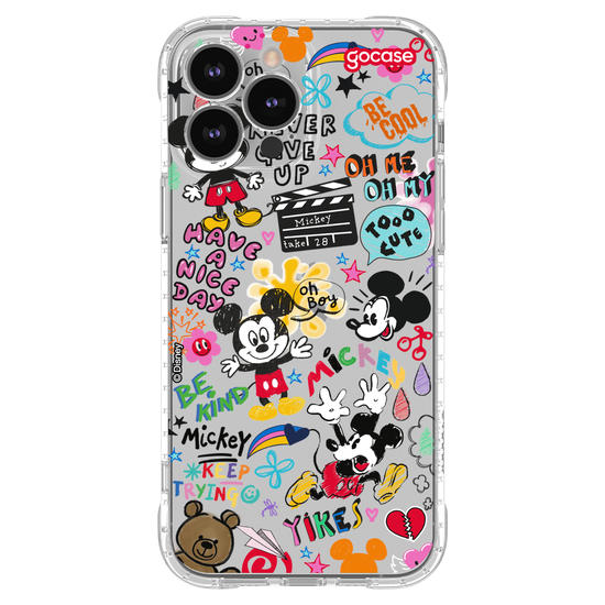 Capinha para celular  Mickey - Super Rabiscos
