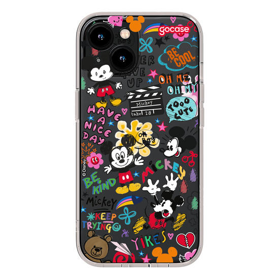 Capinha para celular  Mickey - Super Rabiscos