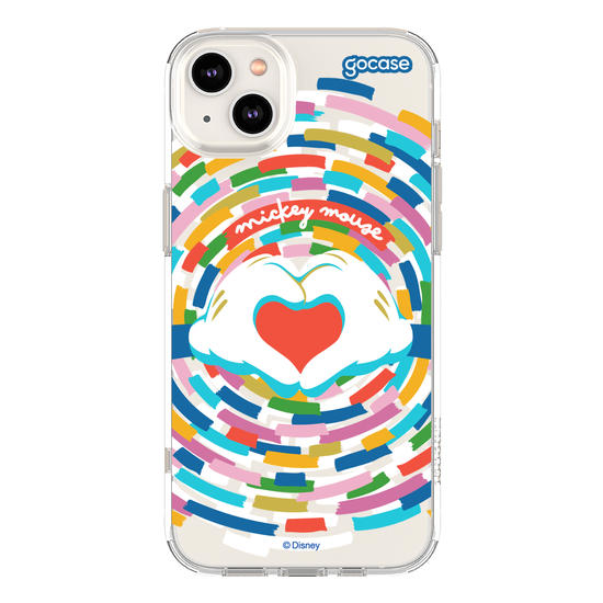 Capinha para celular  Mickey Mouse - Love Hands