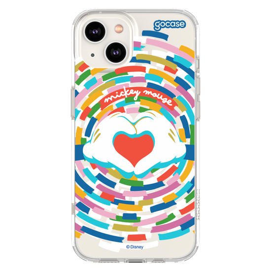 Capinha para celular  Mickey Mouse - Love Hands