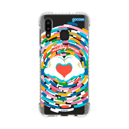 Capinha para celular  Mickey Mouse - Love Hands