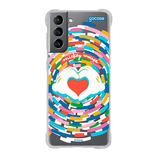 Capinha para celular  Mickey Mouse - Love Hands