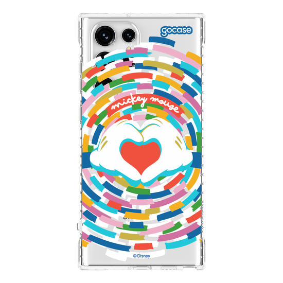 Capinha para celular  Mickey Mouse - Love Hands