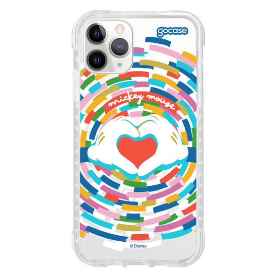 Capinha para celular  Mickey Mouse - Love Hands