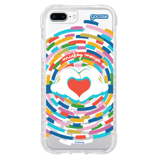 Capinha para celular  Mickey Mouse - Love Hands