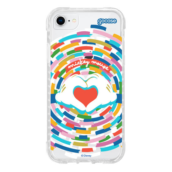 Capinha para celular  Mickey Mouse - Love Hands