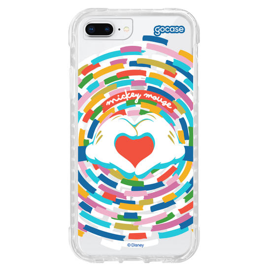 Capinha para celular  Mickey Mouse - Love Hands
