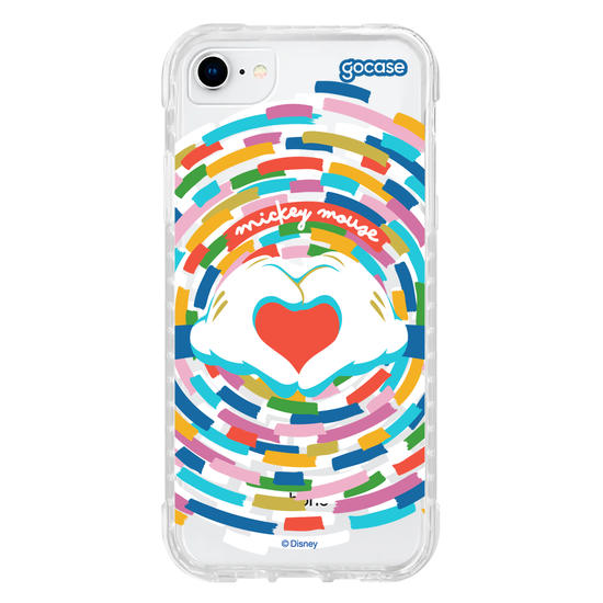 Capinha para celular  Mickey Mouse - Love Hands
