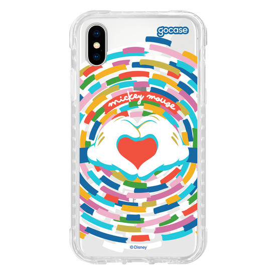 Capinha para celular  Mickey Mouse - Love Hands