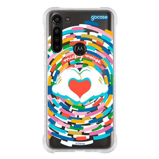 Capinha para celular  Mickey Mouse - Love Hands