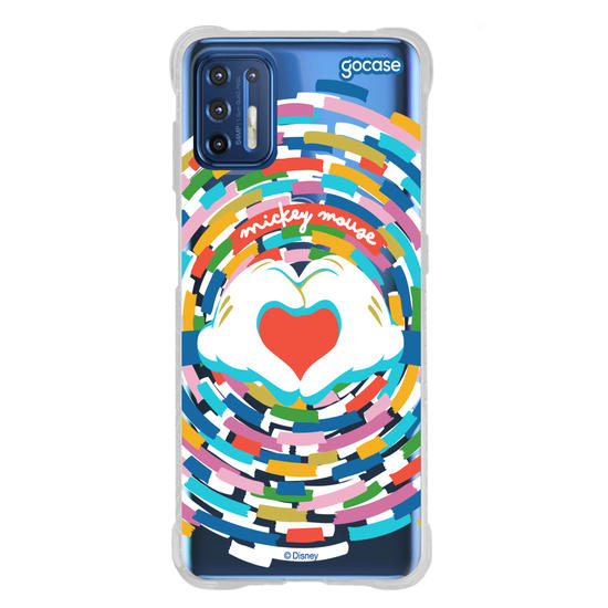 Capinha para celular  Mickey Mouse - Love Hands
