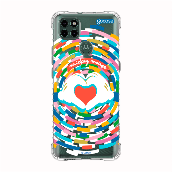 Capinha para celular  Mickey Mouse - Love Hands