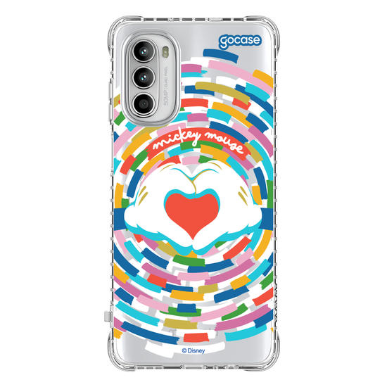 Capinha para celular  Mickey Mouse - Love Hands