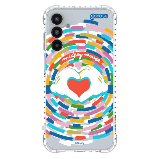Capinha para celular  Mickey Mouse - Love Hands