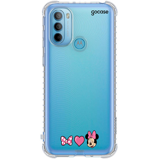 Capinha para celular  Bow, Love e Minnie