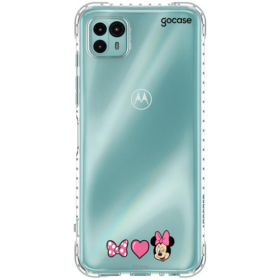 Capinha para celular  Bow, Love e Minnie