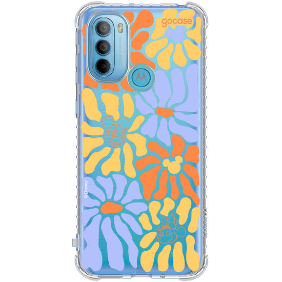 Capinha para celular  Mickey e Minnie - Matisse Flower
