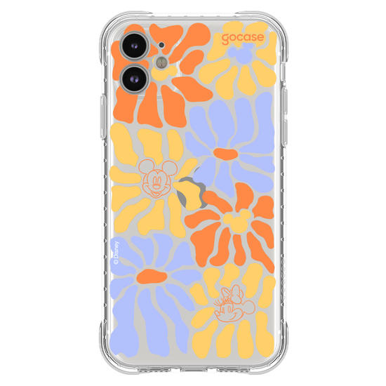 Capinha para celular  Mickey e Minnie - Matisse Flower