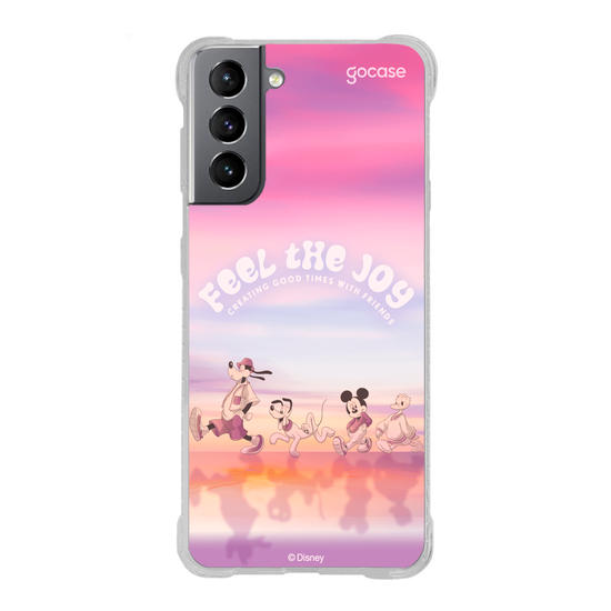 Capinha para celular  Mickey e Amigos - Feel The Joy