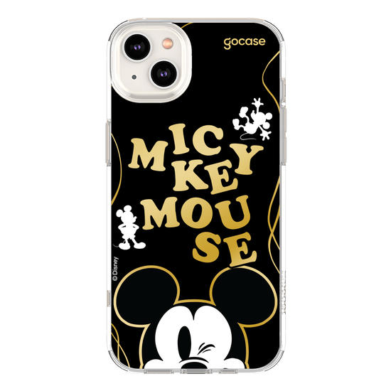 Capinha para celular  Mickey Mouse - Gold Name