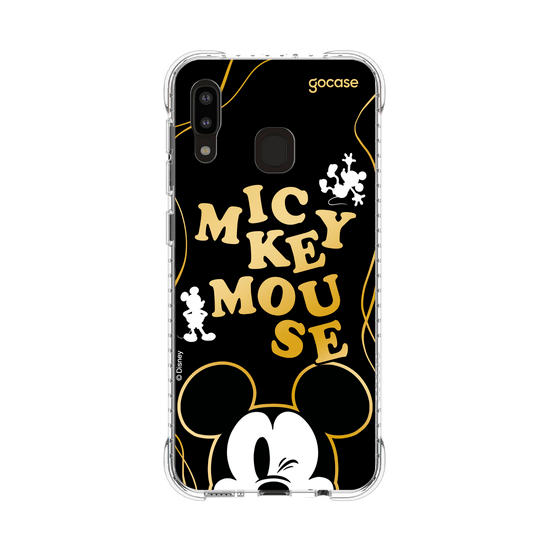 Capinha para celular  Mickey Mouse - Gold Name