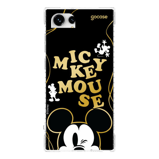 Capinha para celular  Mickey Mouse - Gold Name