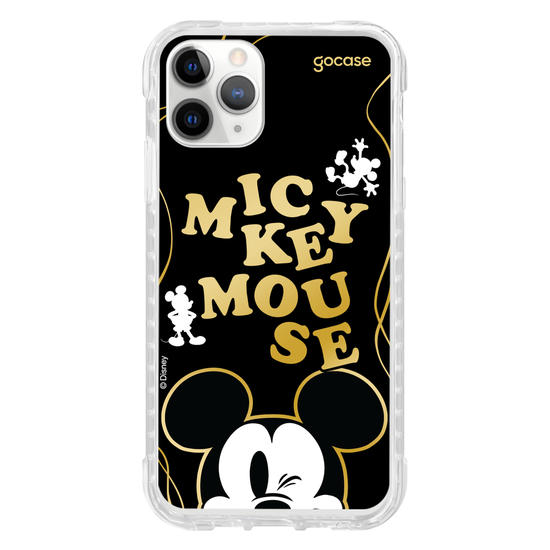 Capinha para celular  Mickey Mouse - Gold Name
