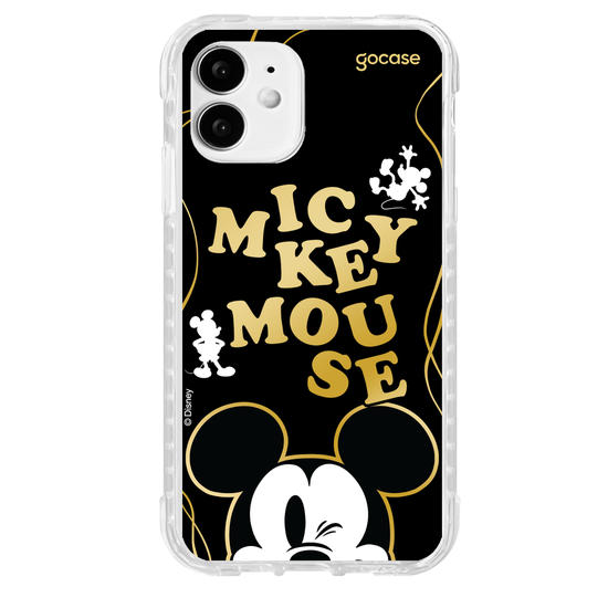 Capinha para celular  Mickey Mouse - Gold Name