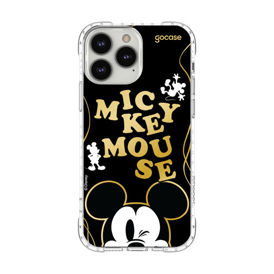 Capinha para celular  Mickey Mouse - Gold Name
