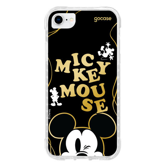 Capinha para celular  Mickey Mouse - Gold Name