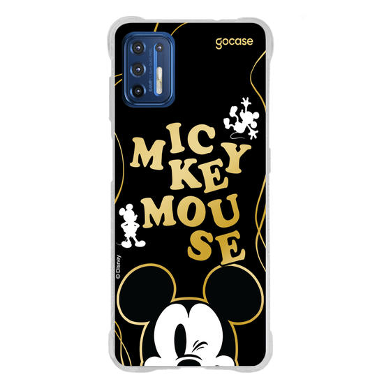 Capinha para celular  Mickey Mouse - Gold Name