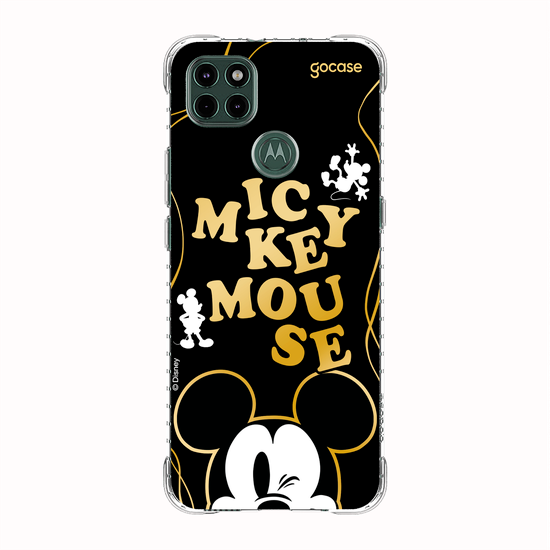 Capinha para celular  Mickey Mouse - Gold Name