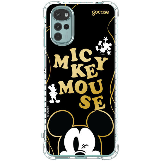 Capinha para celular  Mickey Mouse - Gold Name