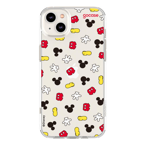 Capinha para celular  Mickey Mouse - Mickey Pieces