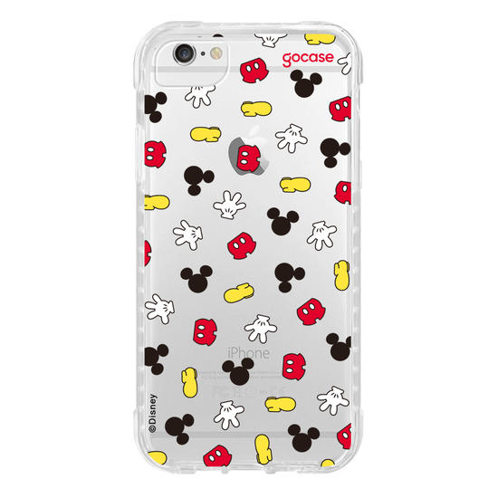 Capinha para celular  Mickey Mouse - Mickey Pieces