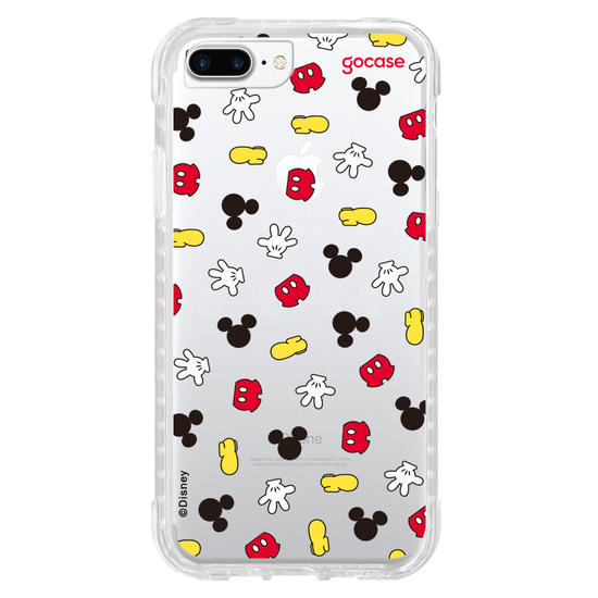 Capinha para celular  Mickey Mouse - Mickey Pieces